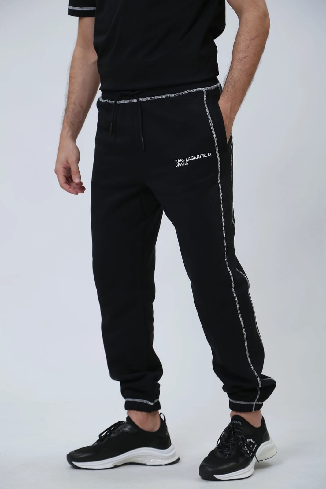 KARL LAGERFELD JEANS Pantaloni de trening 240D1004 Negru