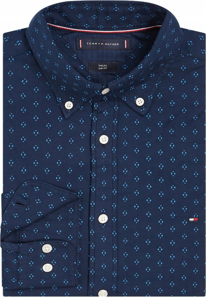 TOMMY HILFIGER Cămașă MW0MW33306 Bleumarin