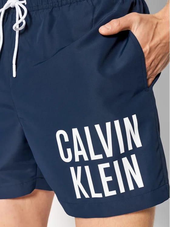 CALVIN KLEIN Șorturi de baie KM0KM00701 Bleumarin