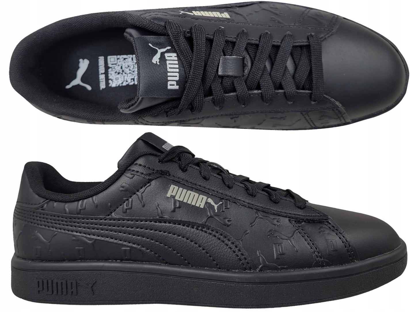 PUMA Sneakers Footwear Smash 3.0 Superlogo 395090 01 Negru