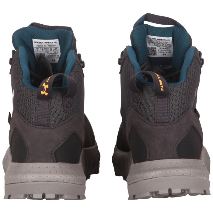 UNDER ARMOUR Gheată Impermeabilă MG VALSETZ TREK MID L WP 3025577 100 Gri