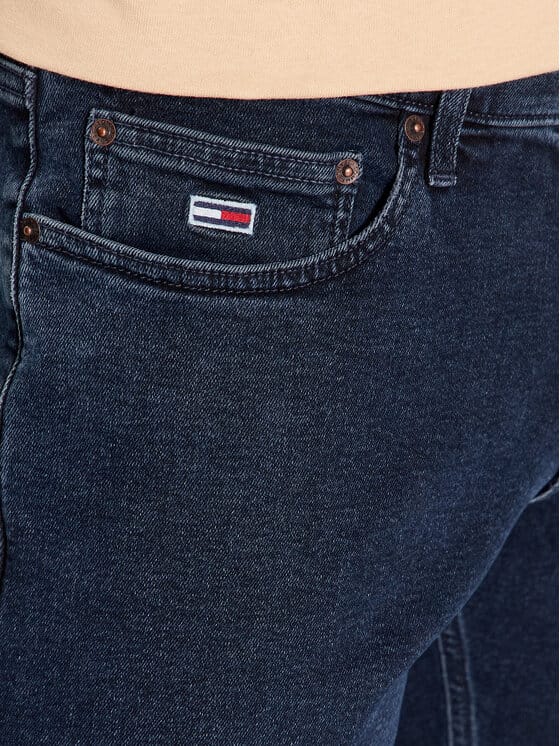 TOMMY JEANS Blugi Scanton DM0DM17108 Bleumarin