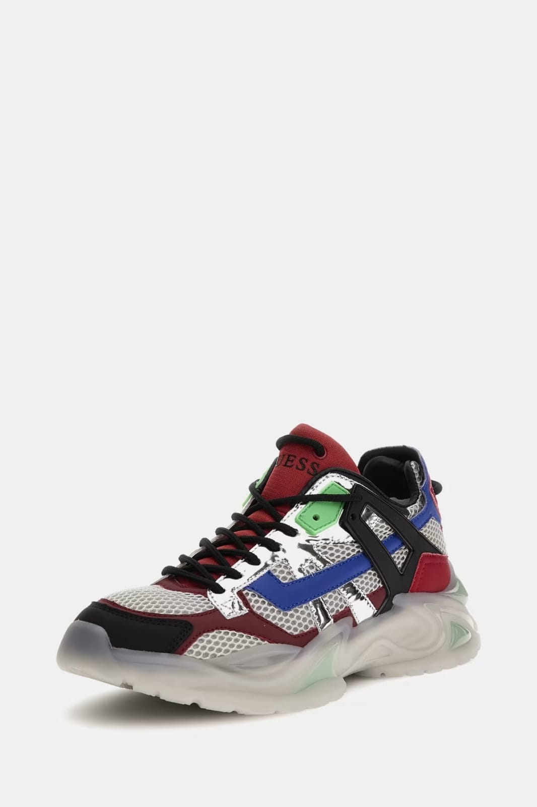 GUESS Belluno mixed - leather running shoes