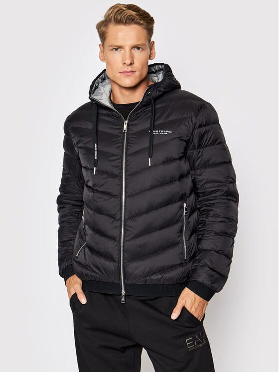 ARMANI EXCHANGE Geacă cu glugă 8NZB53 ZNW3Z 0217 Negru