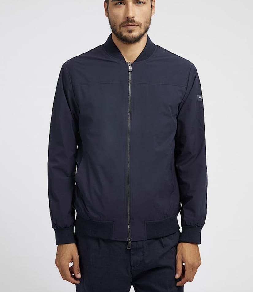 GUESS Jachetă Bomber M2YL17WEQO0 G7V2 Bleumarin