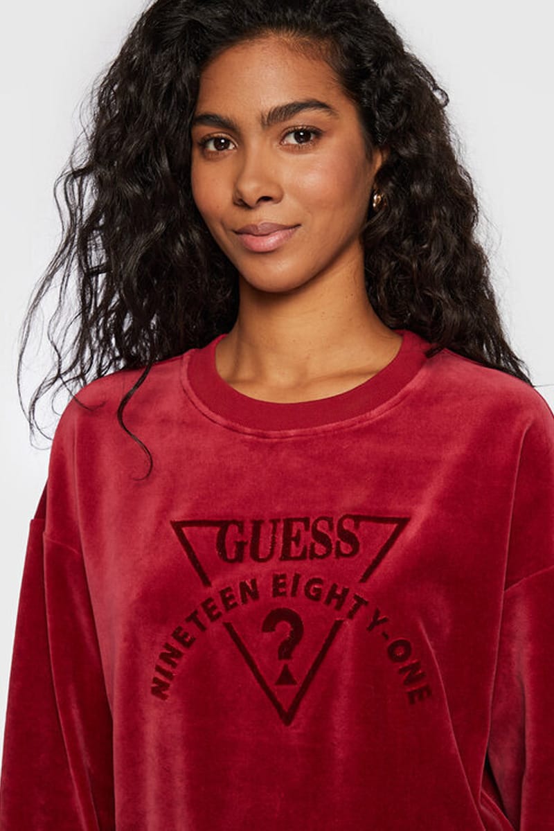 GUESS Bluză W2BQ21KBBN0 G5B7 Roșu