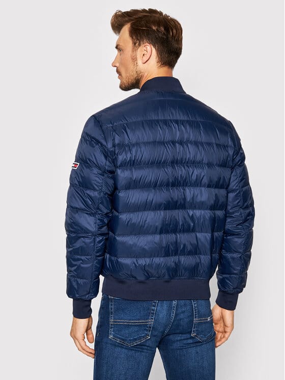 TOMMY JEANS Geacă bomber DM0DM10597 Bleumarin