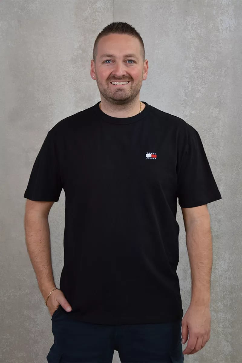 TOMMY JEANS Tricou DM0DM17995 Negru