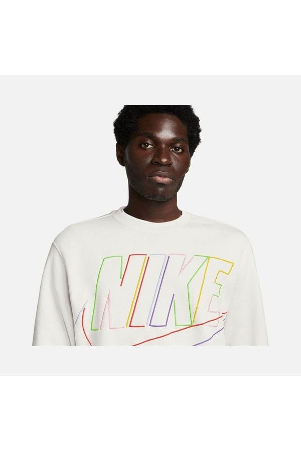 NIKE Club Fleece Bluză DX0529-030 Alb