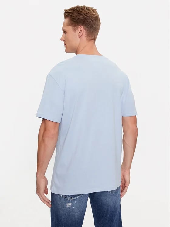 TOMMY JEANS Tricou Small Flag DM0DM17714 C1X Albastru