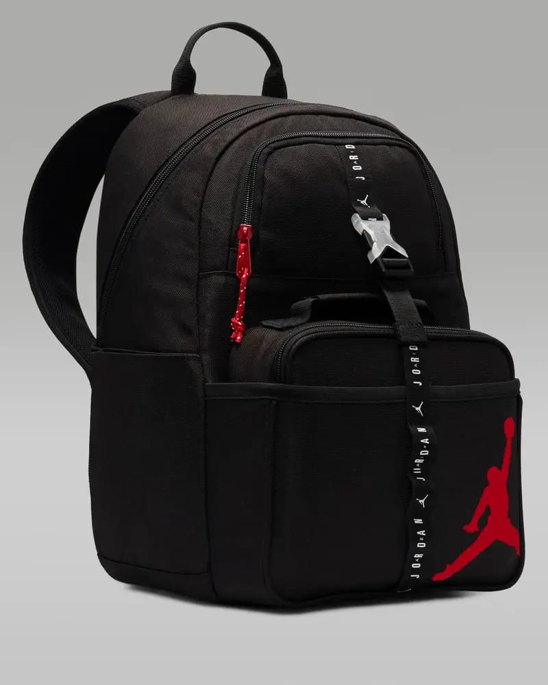 AIR JORDAN Rucsac 9A0775-023 Negru 18L+3L