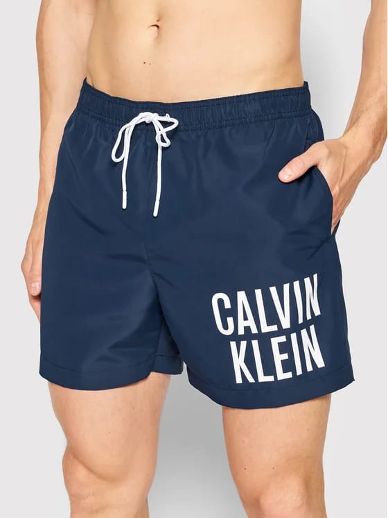 CALVIN KLEIN Șorturi de baie KM0KM00701 Bleumarin