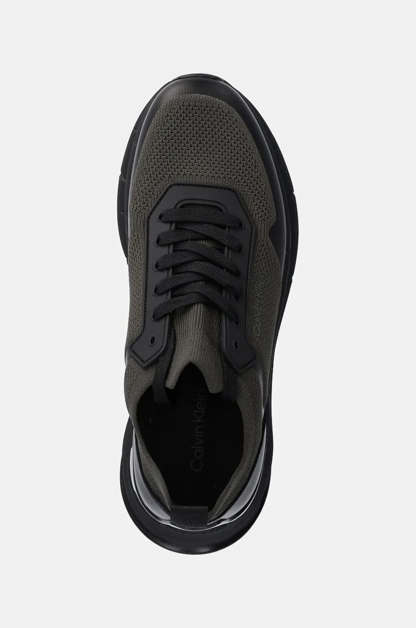 CALVIN KLEIN Sneakers Low Top Lace Up Mix HM0HM00918 Verde