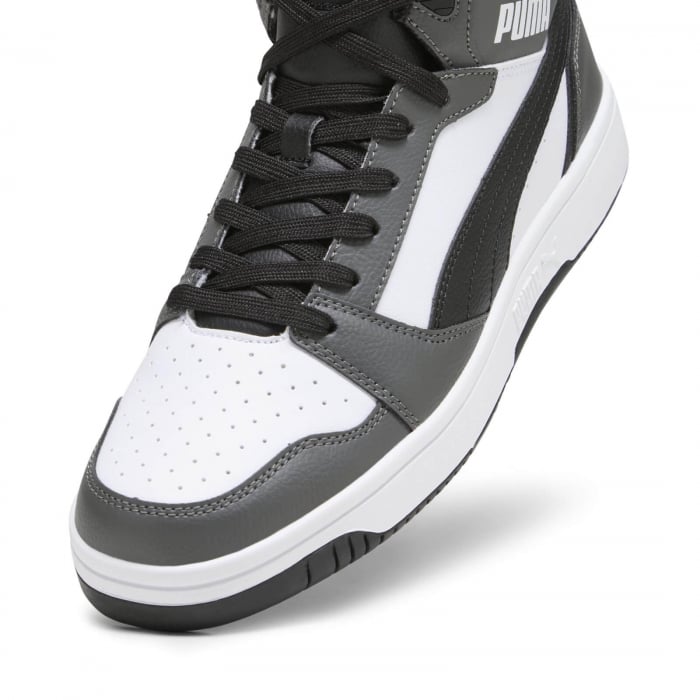 PUMA Sneakers High Rebound V6 Unisex White/Black/Shadow Gray