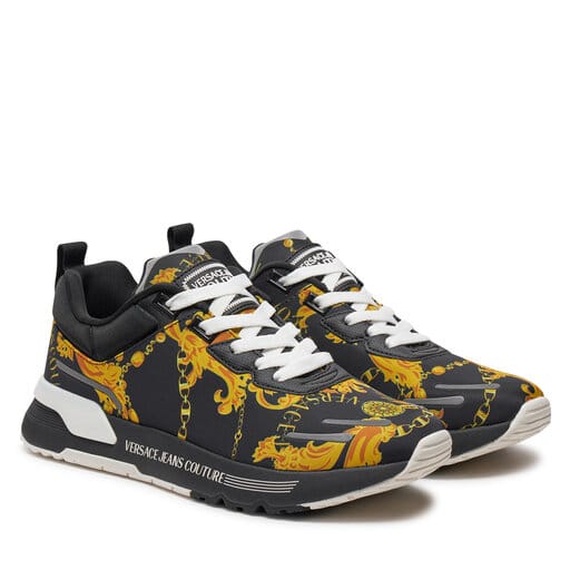 VERSACE JEANS COUTURE Sneakers 77YA3SA1 ZS654 Negru