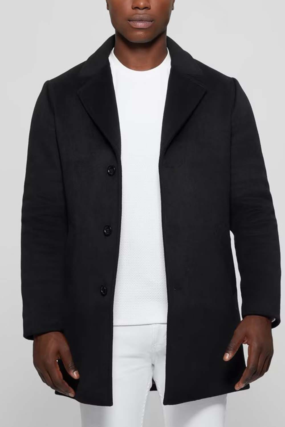 GUESS Palton bărbătesc M3BL35WFPB0 JBLK Negru