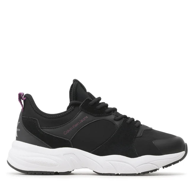 CALVIN KLEIN JEANS Sneakers Retro Tennis Sock Black/Amethyst