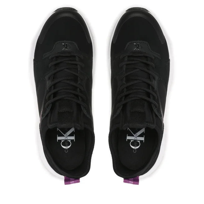 CALVIN KLEIN JEANS Sneakers Retro Tennis Sock Black/Amethyst