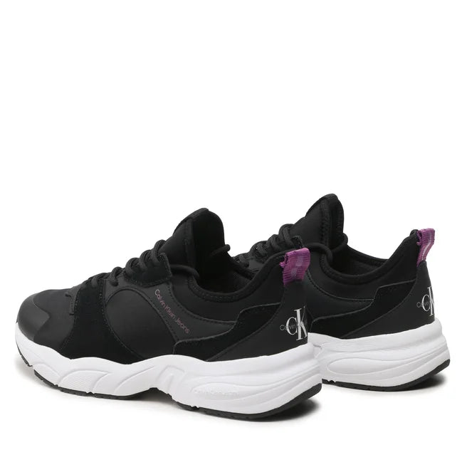 CALVIN KLEIN JEANS Sneakers Retro Tennis Sock Black/Amethyst