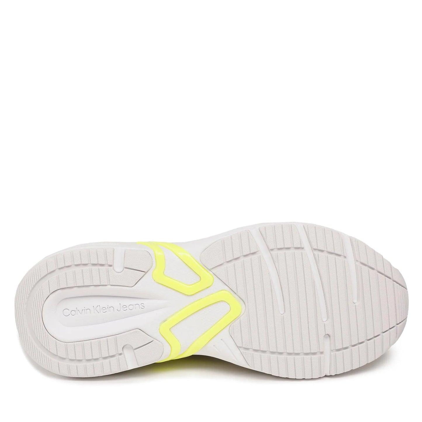 CALVIN KLEIN JEANS Sneakers Retro Tennis White/Safety Yellow