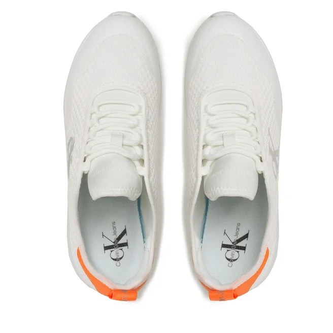 CALVIN KLEIN JEANS Sneakers Sporty Runner Eva Slipon Mesh Alb