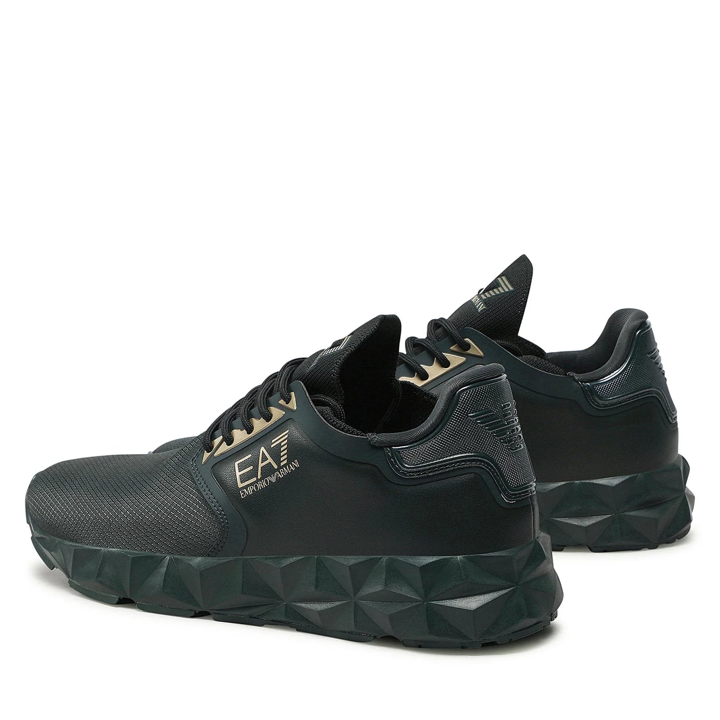 EA7 EMPORIO ARMANI Sneakers - Scarab/Shny Scar/Gold