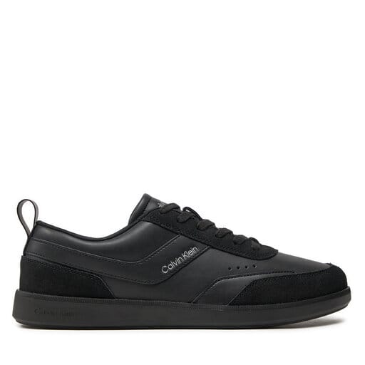 CALVIN KLEIN Sneakers Low Top Lace Up Lth Mix HM0HM00851 0GX Negru