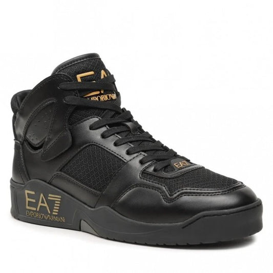 EA7 EMPORIO ARMANI Basket High-Triple Black/Gold