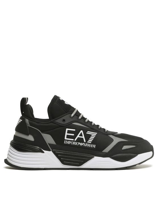 EA7 EMPORIO ARMANI Sneakers X8X159 XK364 N763 Negru + Argintiu