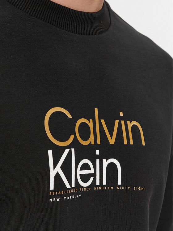 CALVIN KLEIN JEANS Bluză K10K111826 BEH Negru