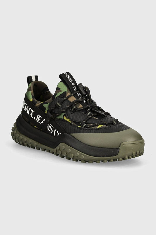 VERSACE JEANS COUTURE Sneakers 77YA3SN2 ZS919 QG6 Negru-Verde