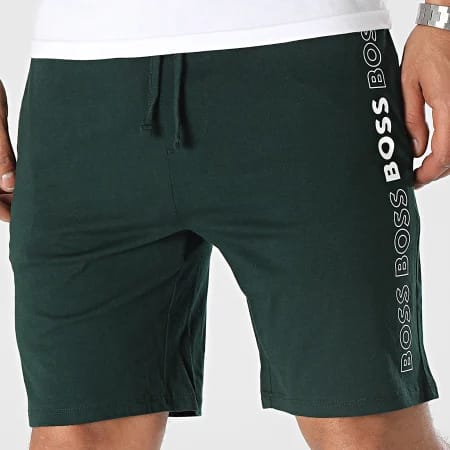 BOSS Pantaloni Scurți Bărbătești 50491384 350 Verde