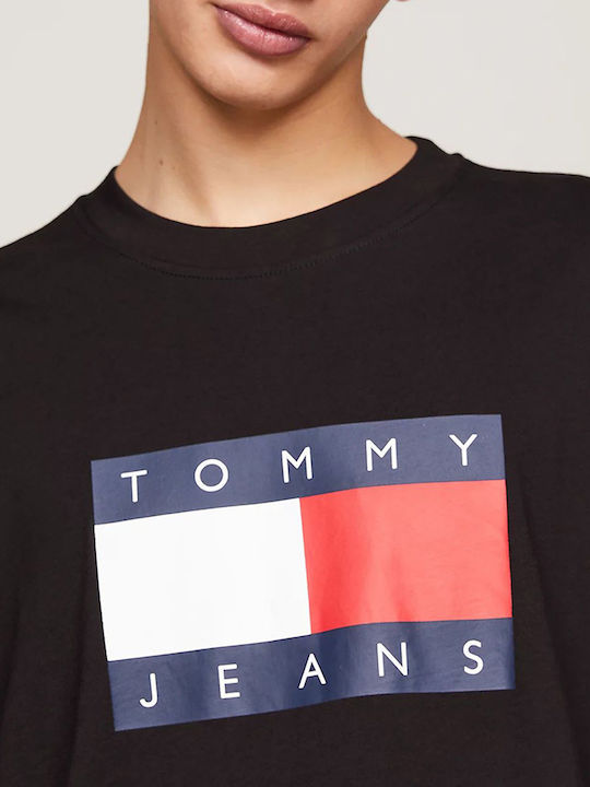 TOMMY JEANS Tricou DM0DM19555 Negru