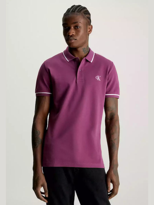 CALVIN KLEIN JEANS Tricou Polo J30J315603 VAC Violet