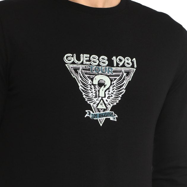 GUESS Bluză M3BI33J1314 Negru