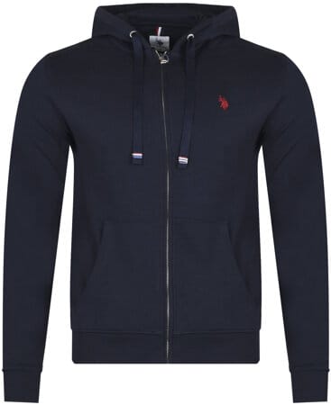 U.S. POLO ASSN. Hanorac din bumbac LUKE 52088 EH33 Albastru închis