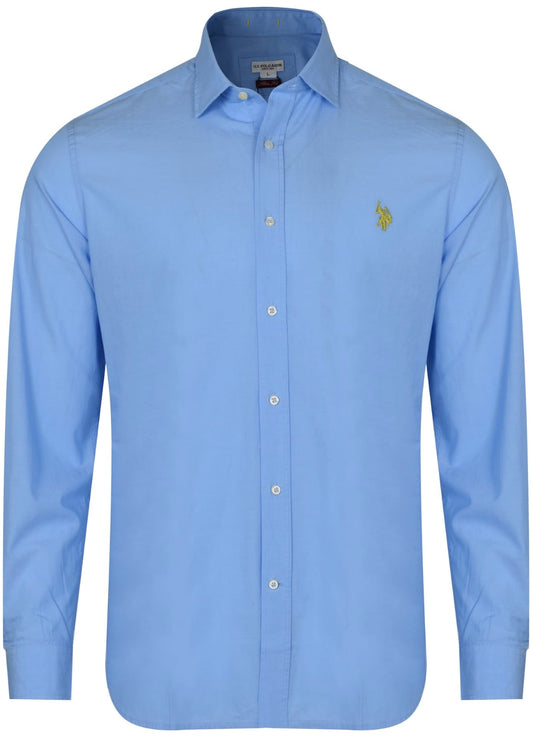 U.S. POLO ASSN. Cămașă 104 68133 53405 130 Albastru deschis