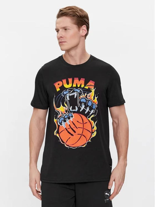 PUMA Tricou TSA 624825 Negru