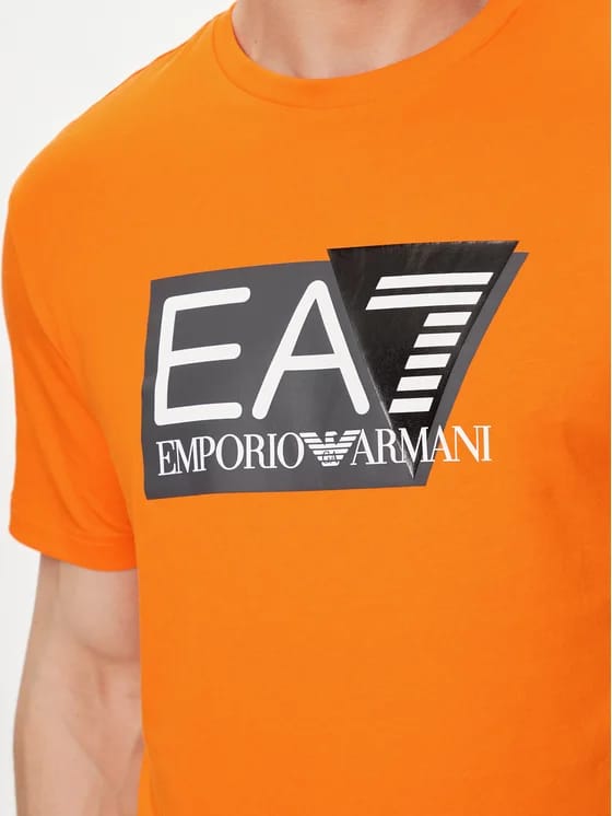 EMPORIO ARMANI Tricou 3DPT81 PJM9Z 1666 Portocaliu