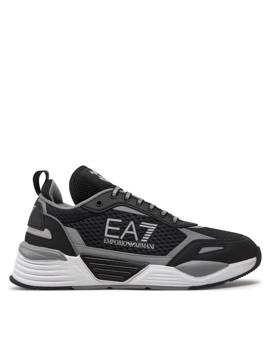 EA7 EMPORIO ARMANI Sneakers X8X159 XK379 N763 Negru + Argintiu