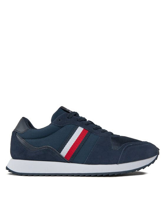 TOMMY HILFIGER Sneakers Evo Mix Ess FM0FM04886 Bleumarin