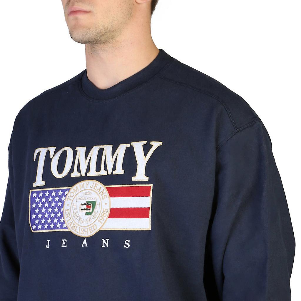 TOMMY JEANS Bluză DM0DM15717 C87 Bleumarin