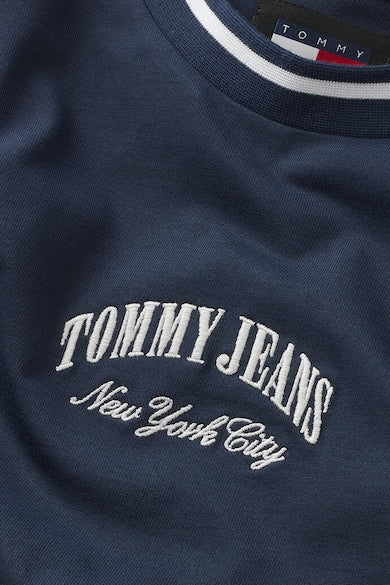 TOMMY JEANS Bluză DM0DM18423 C1G Bleumarin