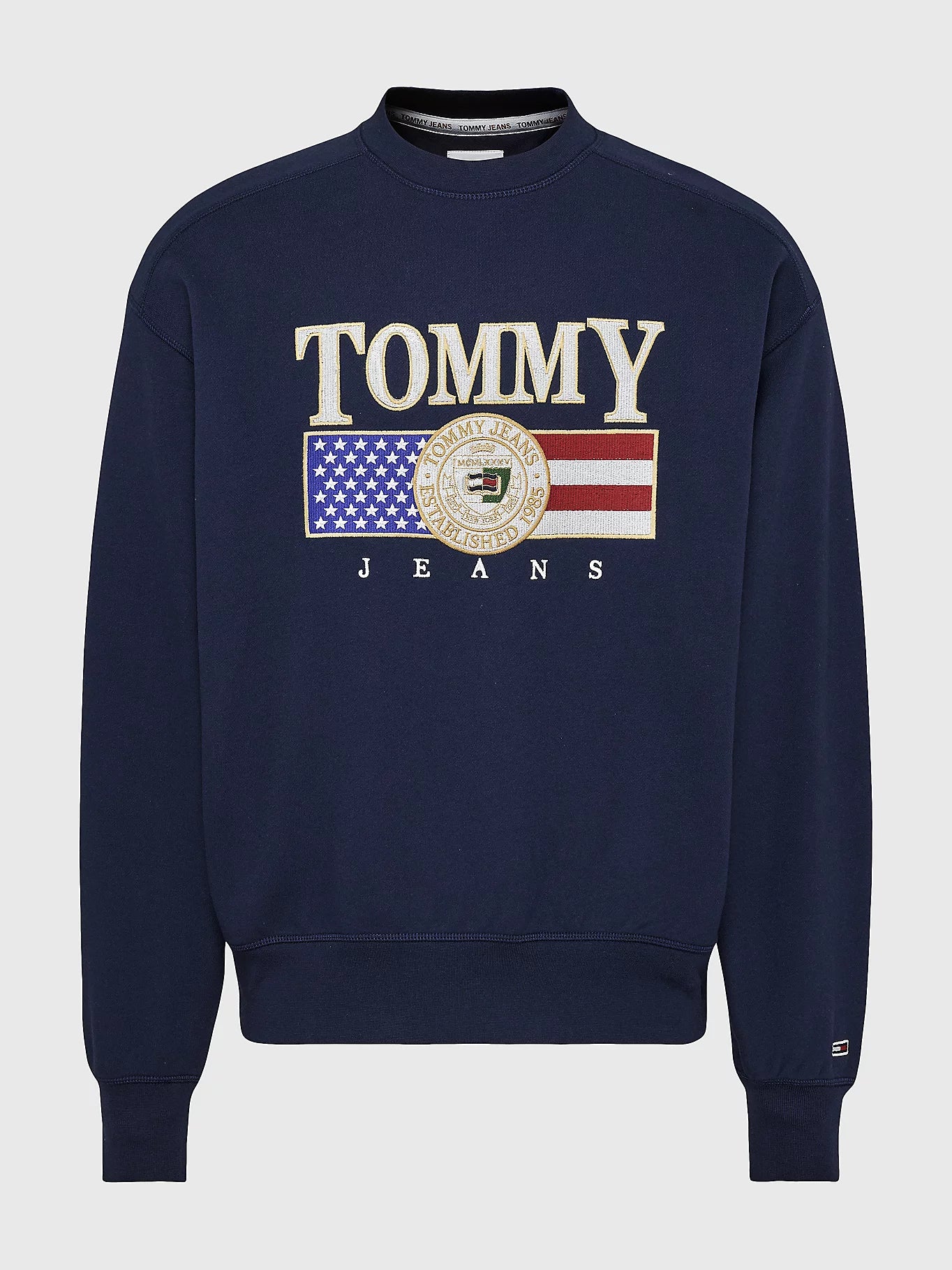 TOMMY JEANS Bluză DM0DM15717 C87 Bleumarin