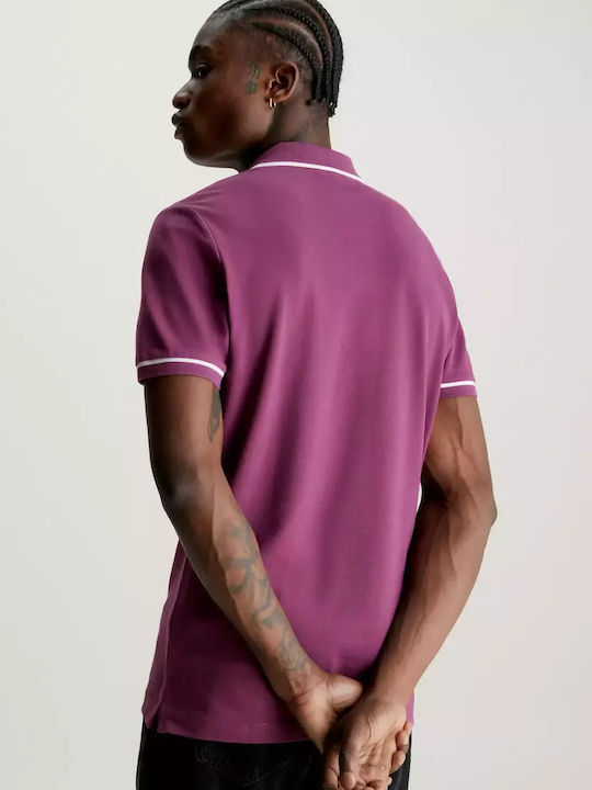 CALVIN KLEIN JEANS Tricou Polo J30J315603 VAC Violet