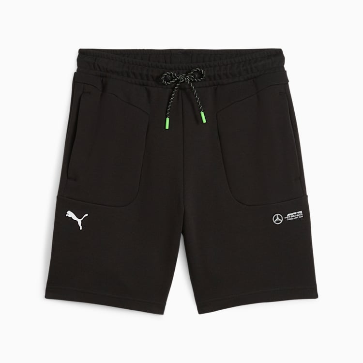 PUMA Pantaloni Scurți Mercedes AMG Petronas F1 Bărbătești 623748 01 Negru