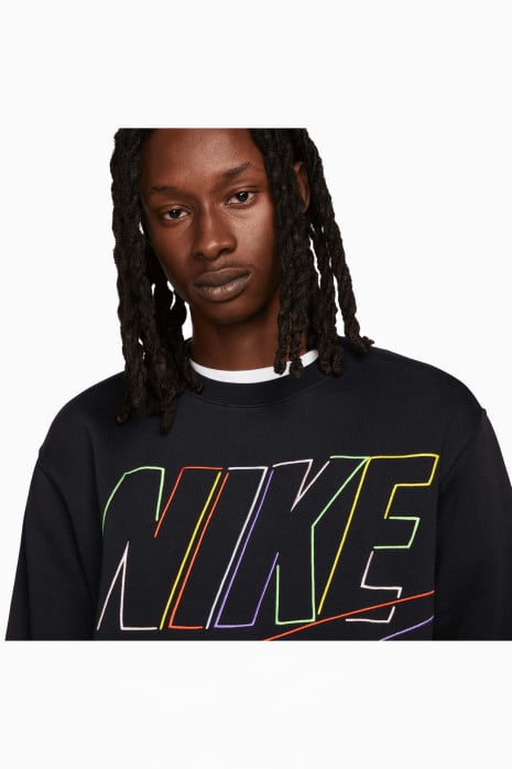 NIKE Club Fleece Bluză DX0529 010 Negru