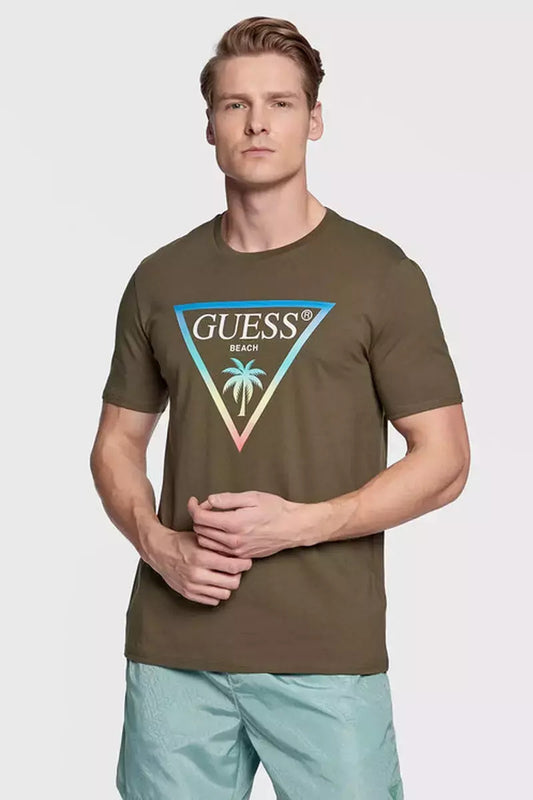 GUESS Tricou F3GI02J1314 G8F6 Verde