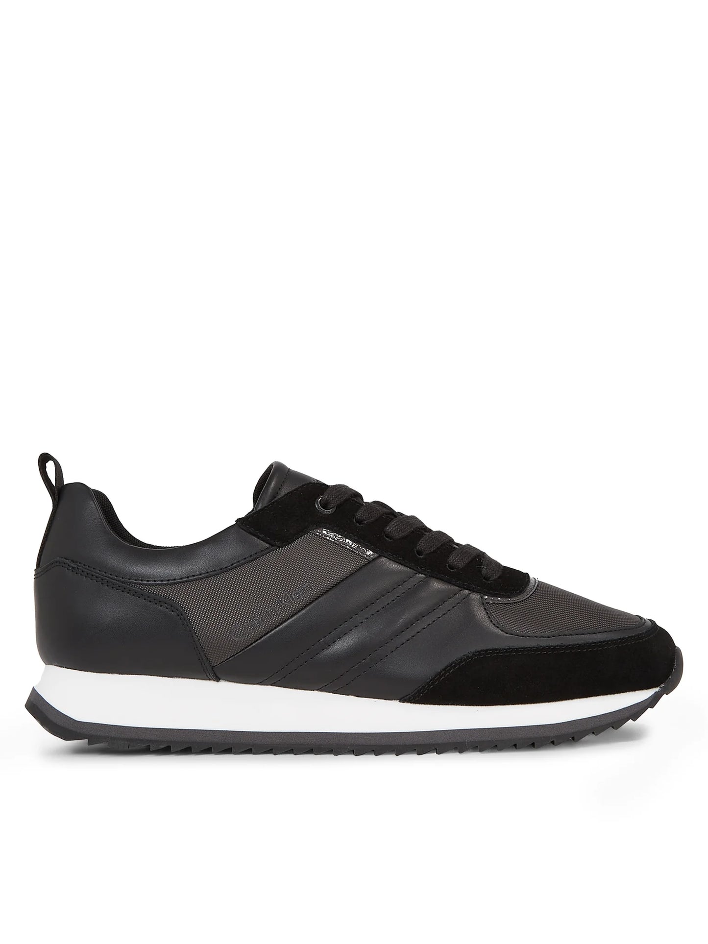 CALVIN KLEIN Sneakers Low Top Lace Up Repr - Negru