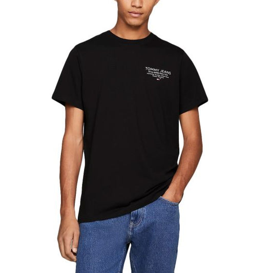 Tricou Tommy Jeans Essential Graphic - Negru